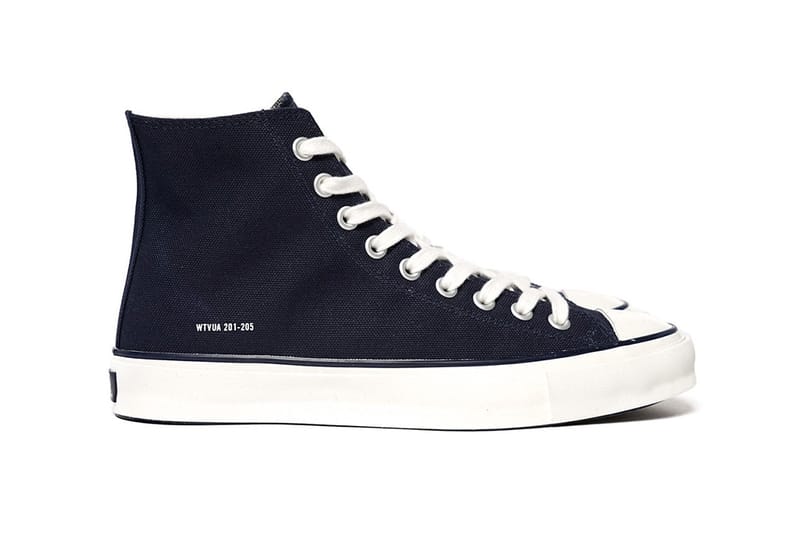WTAPS Hi Top Canvas Sneaker 02