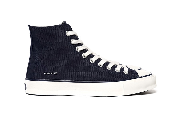 WTAPS Hi Top Canvas Sneaker 02