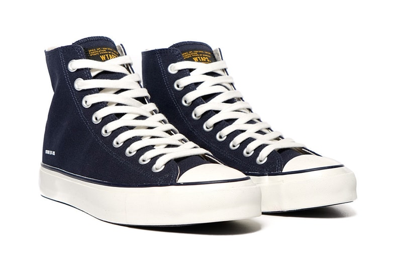 WTAPS Hi Top Canvas Sneaker 02