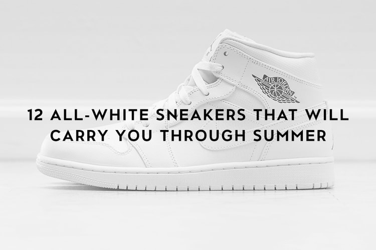 12 All-White Sneakers That Will Carry You Through Summer