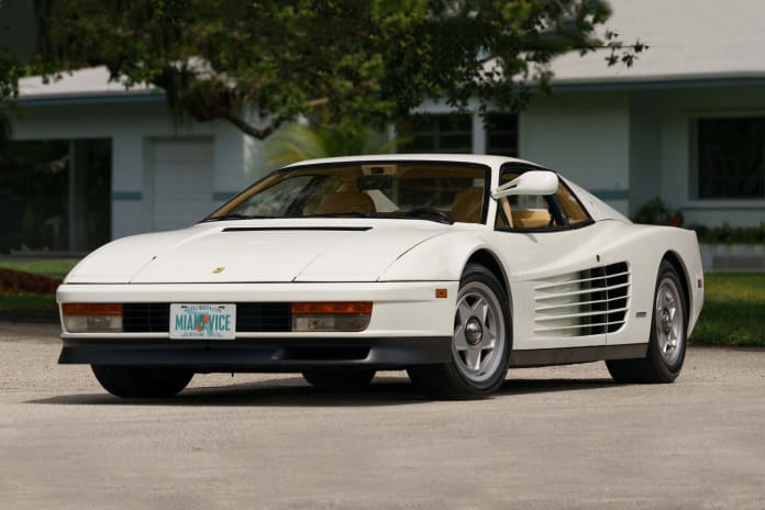 1986 Ferrari Testarossa From 'Miami Vice' up for Auction