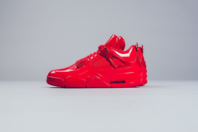 Air Jordan 11LAB4 Sneaker in University Red