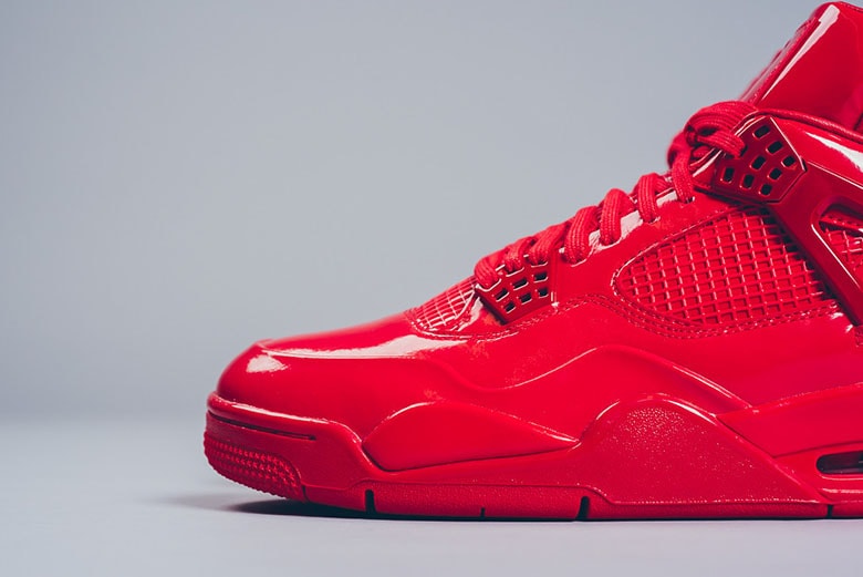Air Jordan 11LAB4 Sneaker in University Red
