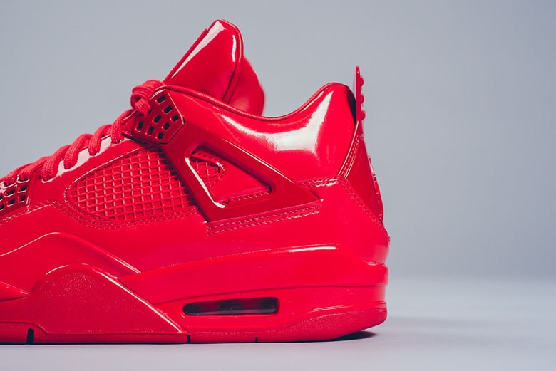 Air Jordan 11LAB4 Sneaker in University Red