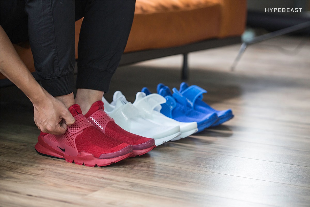 noedels uitsterven verdrievoudigen A Closer Look at the Nike Sock Dart “Independence Day” Pack | Hypebeast