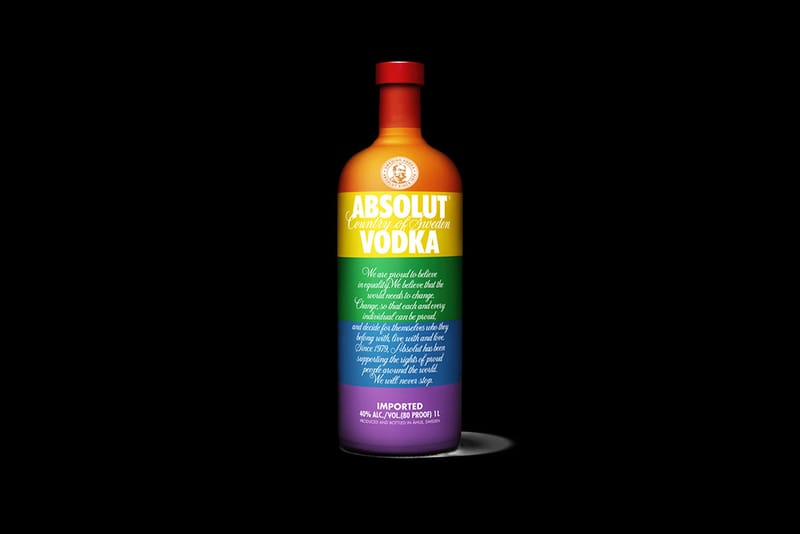 Absolut Supports the LGBT Community With Its Limited Edition "Colours" Bottle