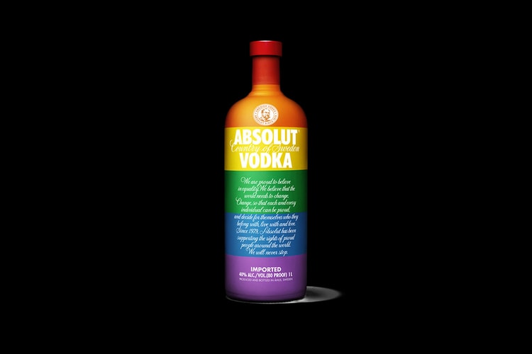 Absolut Supports the LGBT Community With Its Limited Edition "Colours" Bottle