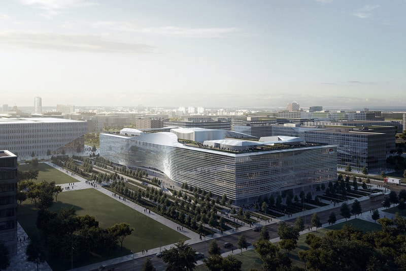 Aedas' Design for New Sina Headquarters in Beijing Inspired by Infinity Symbol