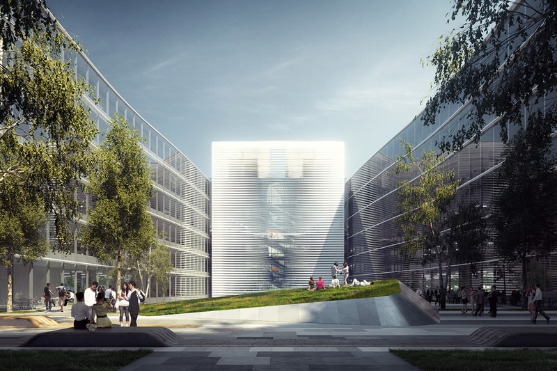 Aedas' Design for New Sina Headquarters in Beijing Inspired by Infinity Symbol