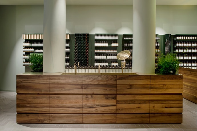 Aesop Frankfurt Store Designed by German Architect Phillipp Mainzer