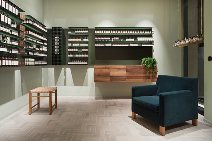 Aesop Frankfurt Store Designed by German Architect Phillipp Mainzer