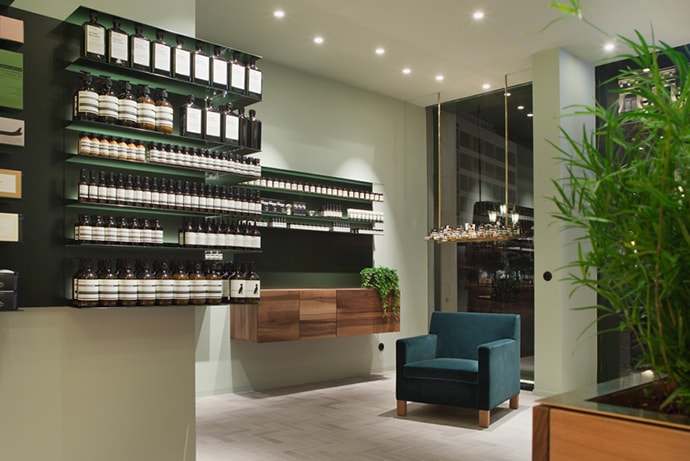 Aesop Frankfurt Store Designed by German Architect Phillipp Mainzer