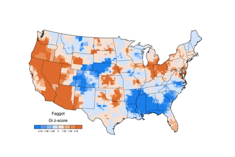 America's Favourite Curse Words Mapped
