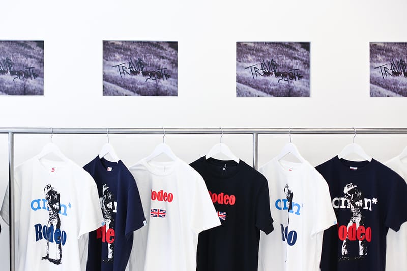 An Exclusive Look at the Travi$ Scott Rodeo x a number of names* Pop-up Merch