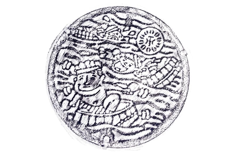 Designer David Robert Turns Japan's Manhole Covers Into Fine Art Prints