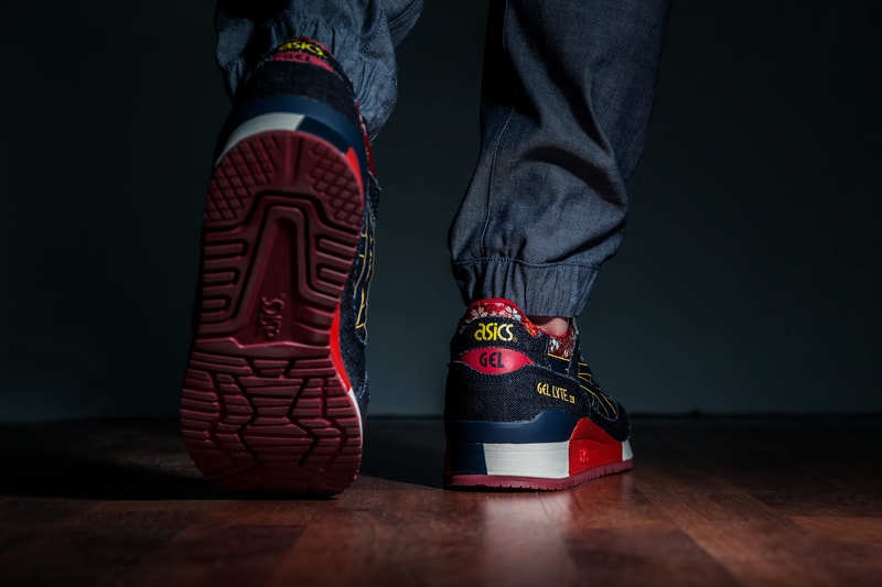 ASICS GEL-Lyte III Japan Textile - Kimono "Navy"