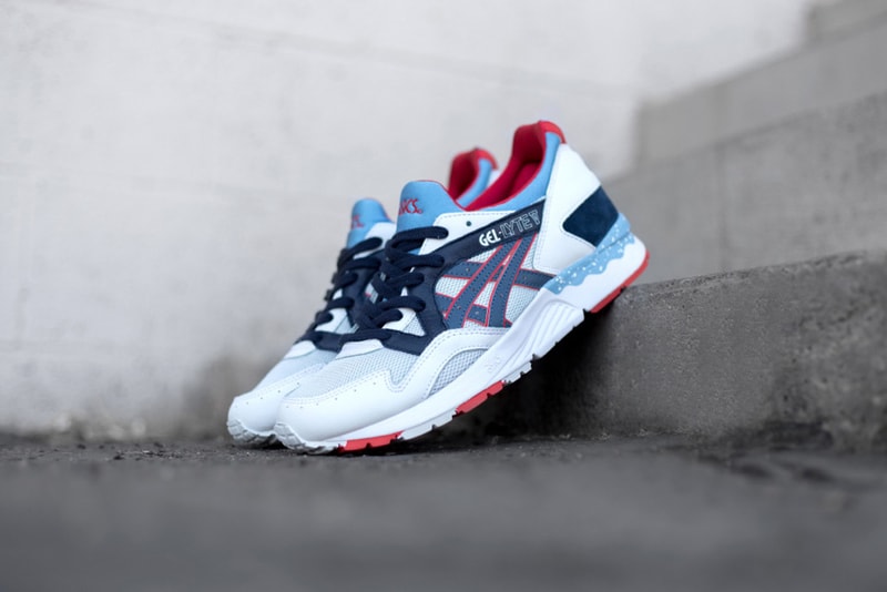 ASICS GEL-Lyte V "Soft Gray/Navy"