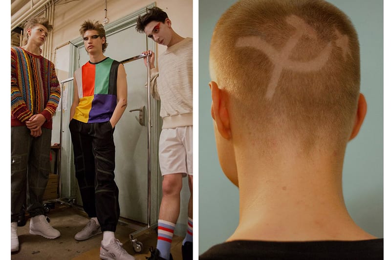 Backstage at the Gosha Rubchinskiy 2016 Spring/Summer Show