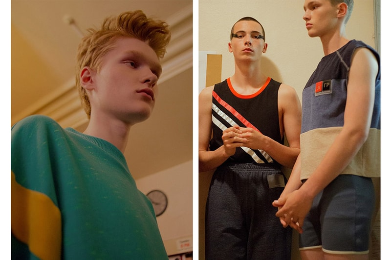Backstage at the Gosha Rubchinskiy 2016 Spring/Summer Show