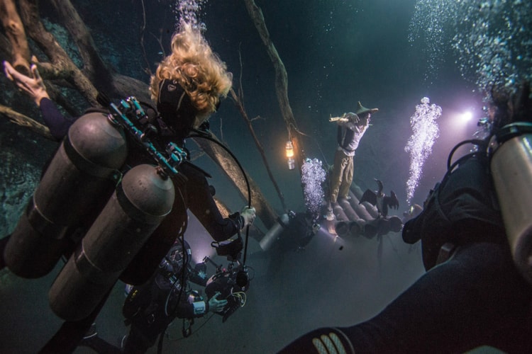 Benjamin Von Wong Speaks About His 'Underwater River' Shoot With Ballantine's Scotch Whisky
