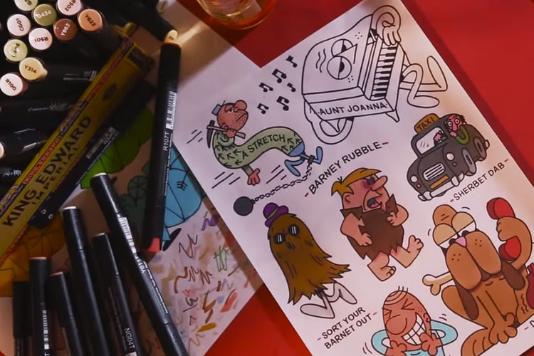 British, Cockney Slang-Inspired Illustrations by Graffiti Artist 45RPM