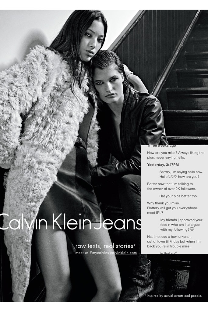 Calvin Klein Uses Sexting and Tinder in Its Latest Marketing Campaign