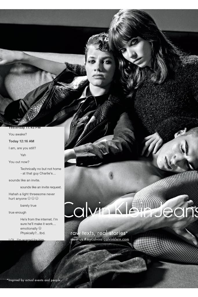 Calvin Klein Uses Sexting and Tinder in Its Latest Marketing Campaign |  Hypebeast