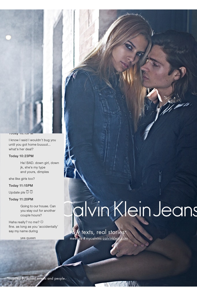Calvin Klein Uses Sexting and Tinder in Its Latest Marketing Campaign