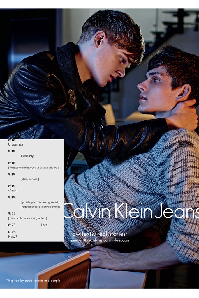 Calvin Klein Uses Sexting and Tinder in Its Latest Marketing Campaign