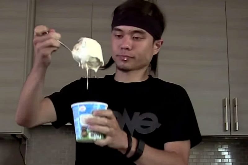 Competitive Eating Champion Matt Stonie Eats 12 Pints of Ben & Jerry's Ice Cream