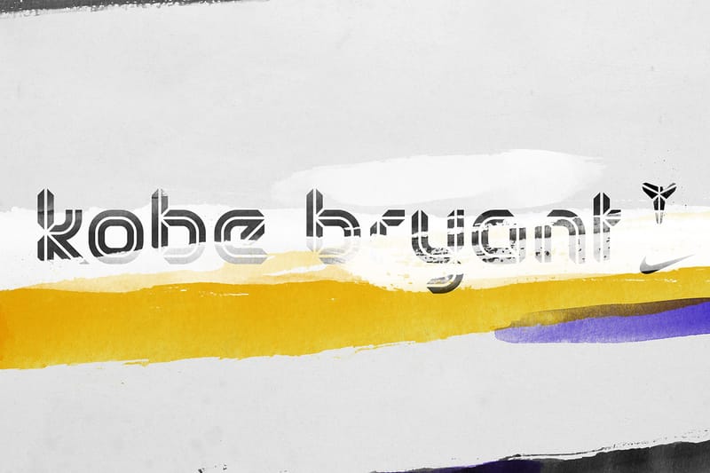Creative Agency Designs Entire Typeface Around Kobe Bryant's Logo