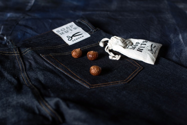 Denham's Soap Nuts Carefully Clean Selvedge Denim