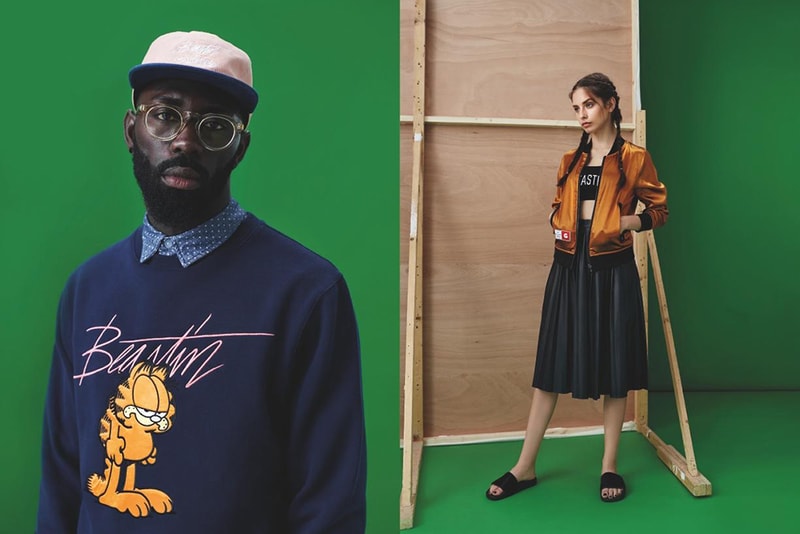 Garfield x BEASTIN' 2015 Spring/Summer Capsule Collection