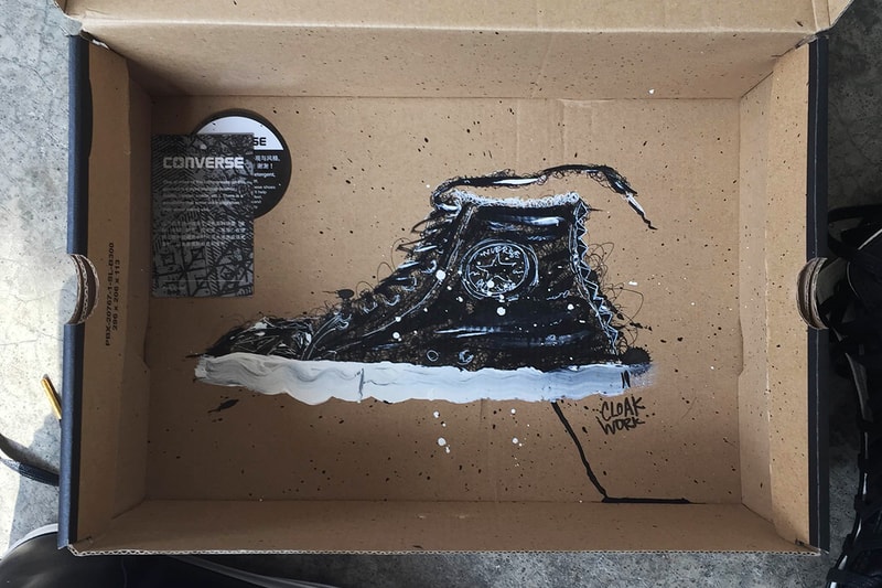 Illustrator Cloakwork Showcases His Awesome Sneaker Box Art