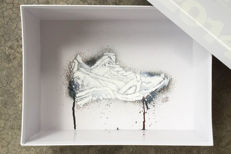 Illustrator Cloakwork Showcases His Awesome Sneaker Box Art