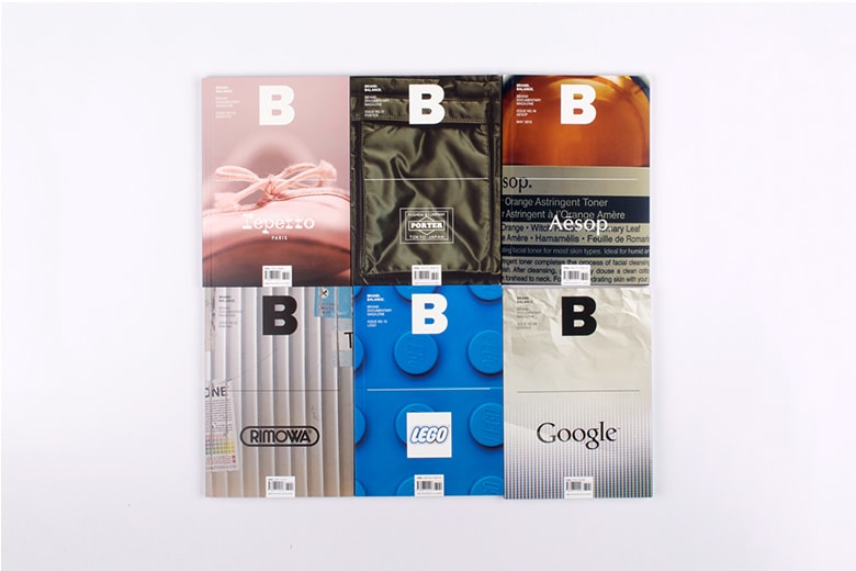 B Magazine Documents Different Brands