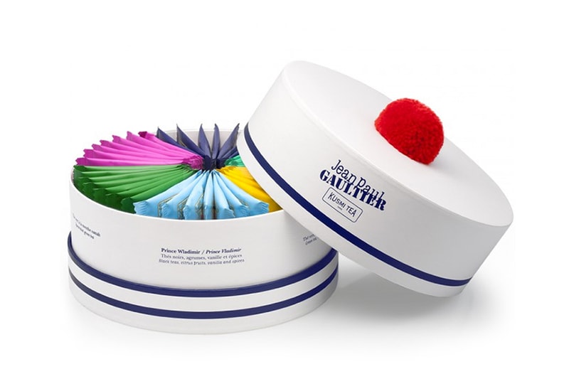 Jean-Paul Gaultier Designs Tea Containers for Kusmi Tea