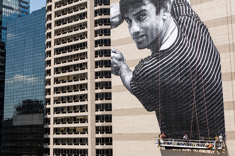 JR 'Migrants, Ibrahim, Mingora-Philadelphia' @ The Graham Building, Philadelphia