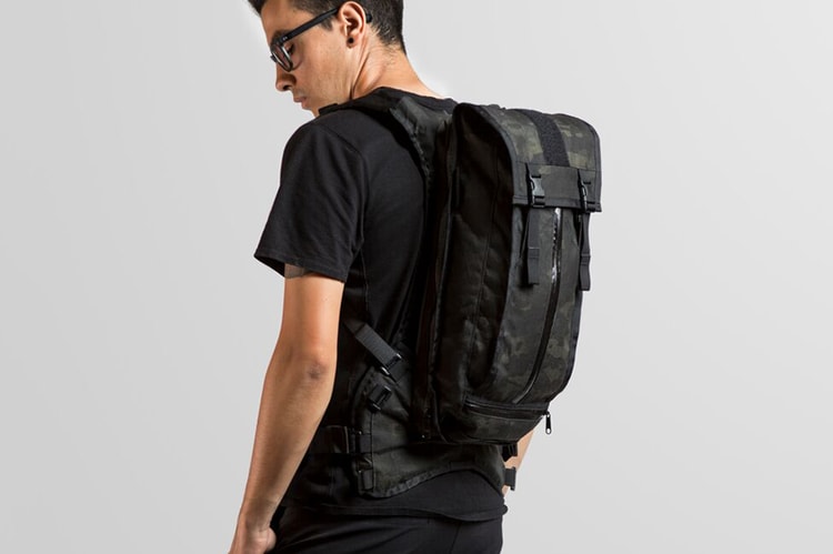 Mission Workshop Hauser Hydration Pack Black Camo Edition