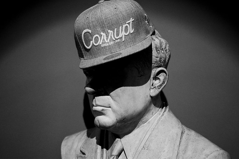 Mitchell & Ness x Sneaker Politics "Corrupt Since Day One" Snapback