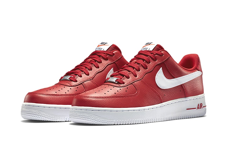 Nike's Air Force 1 Low Arrives In A Fiery Hot University Red