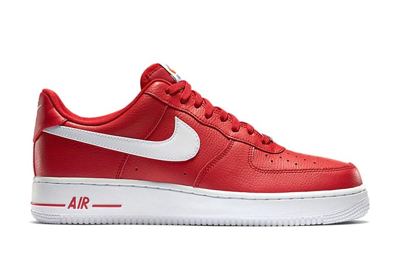 red white air force 1 low