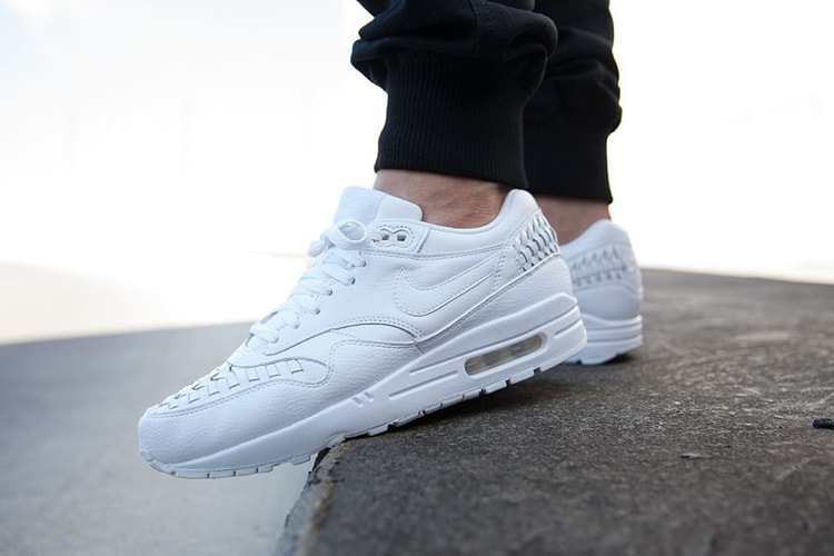 Nike Air Max 1 Woven "Triple White"