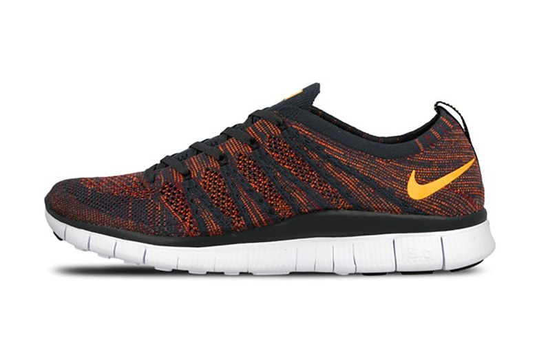Nike Free Flyknit NSW Anthracite/Laser Orange-Gym Red-Total Orange