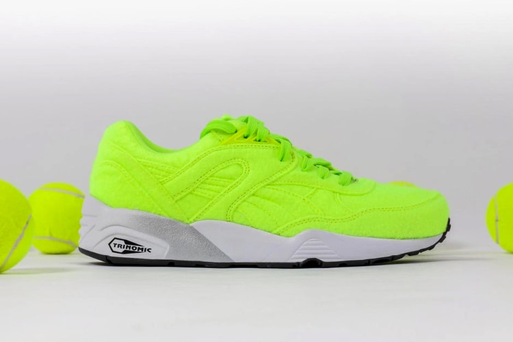 PUMA Releases "Tennis Ball" Colorway for R698 Silhouette