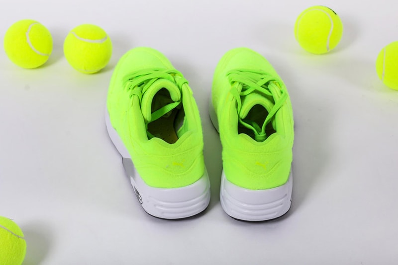 PUMA Releases "Tennis Ball" Colorway for R698 Silhouette