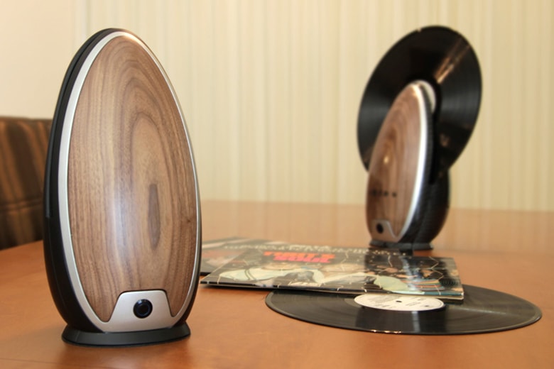 Roy Harpaz Standing Record Player