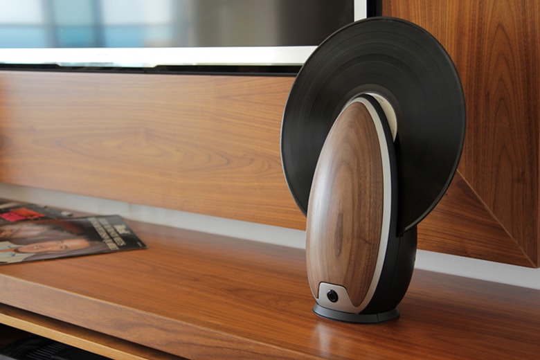 Roy Harpaz Standing Record Player