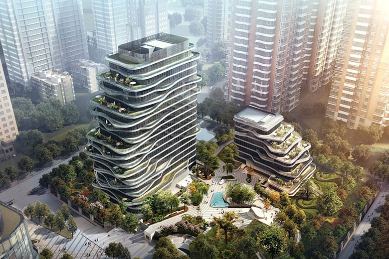 Smart-Hero Central Park Plaza Residences in Beijing, China