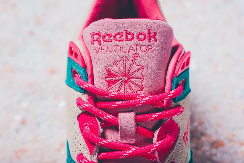 Sneaker Politics x Reebok Ventilator "Pink Lake"